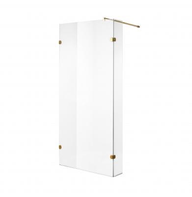 Душевая перегородка Niagara Nova NG-642-11 GOLD (110x195), прозрачное стекло